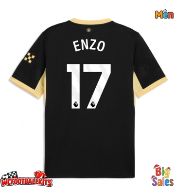 Manchester City Enzo Fernandez #17 Replica Away Stadium Shirt 2026-27 Short Sleeve